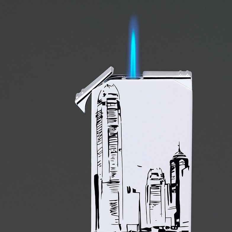 Twin-Flame Tattoo Lighter